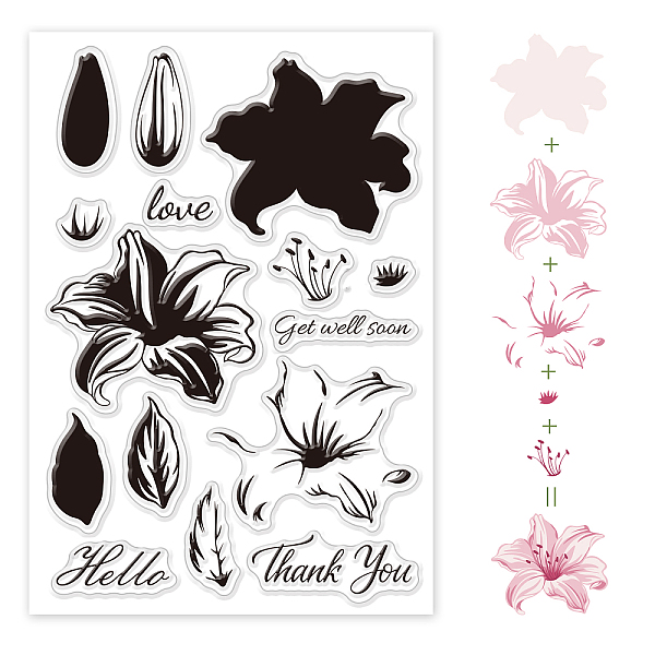 PandaHall PVC Plastic Stamps, for DIY Scrapbooking, Photo Album Decorative, Cards Making, Stamp Sheets, Floral Pattern, 16x11x0.3cm Plastic...
PandaHall PVC Plastic Stamps, for DIY Scrapbooking, Photo Album Decorative, Cards Making, Stamp Sheets, Floral Pattern, 16x11x0.3cm Plastic...