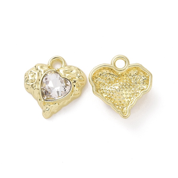 PandaHall Rack Plating Alloy Glass Pendants, Cadmium Free & Lead Free & Nickle Free, Light Gold Tone Heart Charms, Clear, 18x17x5.5mm, Hole...
PandaHall Rack Plating Alloy Glass Pendants, Cadmium Free & Lead Free & Nickle Free, Light Gold Tone Heart Charms, Clear, 18x17x5.5mm, Hole...