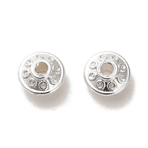 PandaHall Long-Lasting Plated Alloy Beads, Rondelle, Silver, 6.5x4mm, Hole: 1.6mm Alloy Rondelle
PandaHall Long-Lasting Plated Alloy Beads, Rondelle, Silver, 6.5x4mm, Hole: 1.6mm Alloy Rondelle
