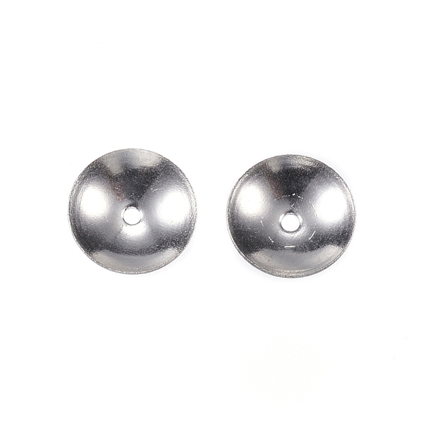 PandaHall 304 Stainless Steel Bead Caps, Round, Stainless Steel Color, 8x2.5mm, Hole: 0.5mm 304 Stainless Steel
PandaHall 304 Stainless Steel Bead Caps, Round, Stainless Steel Color, 8x2.5mm, Hole: 0.5mm 304 Stainless Steel