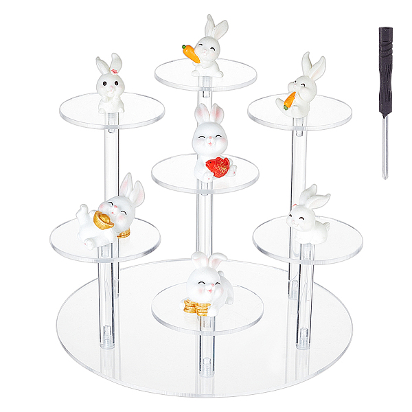 PandaHall FINGERINSPIRE 7-Tier Acrylic Display Stand Clear Action Figures Collection Organizer Holder with Screwdriver Perfume Storage...
PandaHall FINGERINSPIRE 7-Tier Acrylic Display Stand Clear Action Figures Collection Organizer Holder with Screwdriver Perfume Storage...