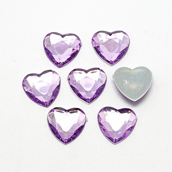 PandaHall Acrylic Rhinestone Flat Back Cabochons, Faceted, Bottom Silver Plated, Heart, Medium Purple, 25x25x4.5~4.8mm Acrylic Rhinestone...
PandaHall Acrylic Rhinestone Flat Back Cabochons, Faceted, Bottom Silver Plated, Heart, Medium Purple, 25x25x4.5~4.8mm Acrylic Rhinestone...