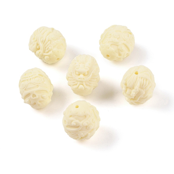 PandaHall Synthetic Shell & Resin Beads, Dragon Head, Beige, 23x19x21mm, Hole: 2mm Other Sea Shell Dragon Yellow
PandaHall Synthetic Shell & Resin Beads, Dragon Head, Beige, 23x19x21mm, Hole: 2mm Other Sea Shell Dragon Yellow