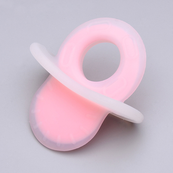 PandaHall Food Grade Eco-Friendly Silicone Big Pendants, Chewing Pendants For Teethers, DIY Nursing Necklaces Making, Dummy Pacifier, Pink...
PandaHall Food Grade Eco-Friendly Silicone Big Pendants, Chewing Pendants For Teethers, DIY Nursing Necklaces Making, Dummy Pacifier, Pink...