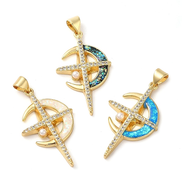 PandaHall Rack Plating Brass Micro Pave Cubic Zirconia Pendants, with Plastic Pearl Beads, Cadmium Free & Lead Free, Long-Lasting Plated..., Clear
PandaHall Rack Plating Brass Micro Pave Cubic Zirconia Pendants, with Plastic Pearl Beads, Cadmium Free & Lead Free, Long-Lasting Plated..., Clear