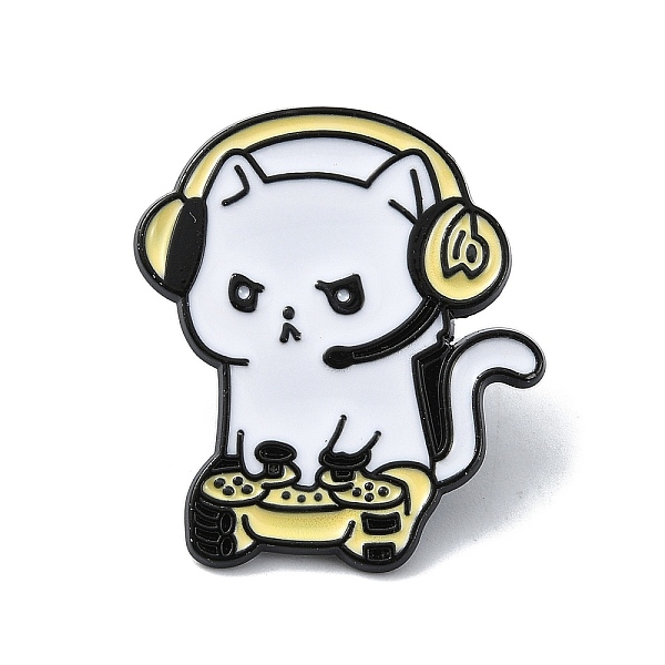 PandaHall Enamel Pin, Alloy Brooch for Backpack Clothes, Cadmium Free & Lead Free, Cat, White, 25x22x1.5mm Alloy+Enamel Cat Shape White
PandaHall Enamel Pin, Alloy Brooch for Backpack Clothes, Cadmium Free & Lead Free, Cat, White, 25x22x1.5mm Alloy+Enamel Cat Shape White