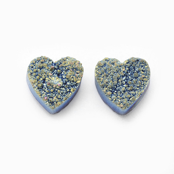 PandaHall Natural Druzy Quartz Crystal Cabochons, Dyed, Heart, Yellow, 10x10x5~7.5mm Quartz Crystal Heart Yellow
PandaHall Natural Druzy Quartz Crystal Cabochons, Dyed, Heart, Yellow, 10x10x5~7.5mm Quartz Crystal Heart Yellow