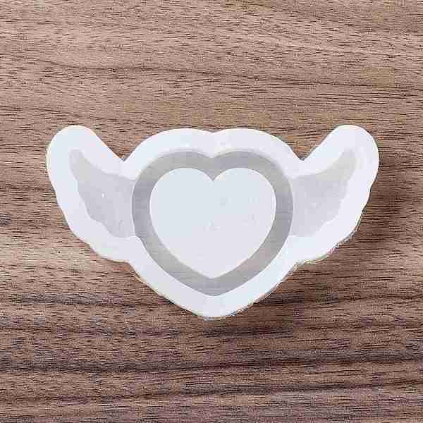 PandaHall Shaker Molds, DIY Heart with Wing Quicksand Silicone Molds, Resin Casting Molds, for UV Resin, Epoxy Resin Craft Making, White...
PandaHall Shaker Molds, DIY Heart with Wing Quicksand Silicone Molds, Resin Casting Molds, for UV Resin, Epoxy Resin Craft Making, White...