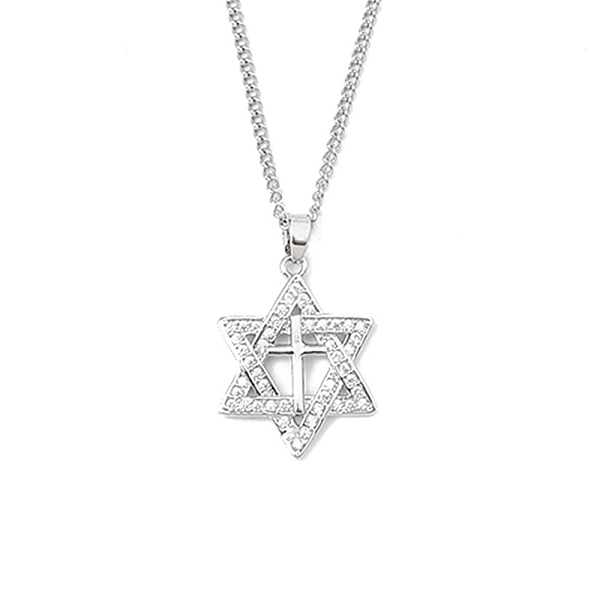 PandaHall Brass Micro Pave Clear Cubic Zirconia Star Pendant Necklaces, 201 Stainless Steel Chains Necklaces, Cross, 23.43 inch(59.5cm)...
PandaHall Brass Micro Pave Clear Cubic Zirconia Star Pendant Necklaces, 201 Stainless Steel Chains Necklaces, Cross, 23.43 inch(59.5cm)...