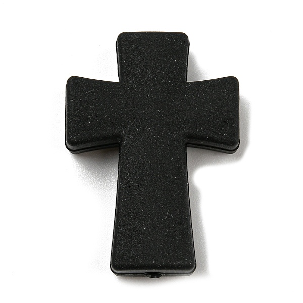 PandaHall Cross Silicone Focal Beads, Chewing Beads For Teethers, DIY Nursing Necklaces Making, Black, 35x25x8mm, Hole: 2mm. Silicone Cross...
PandaHall Cross Silicone Focal Beads, Chewing Beads For Teethers, DIY Nursing Necklaces Making, Black, 35x25x8mm, Hole: 2mm. Silicone Cross...