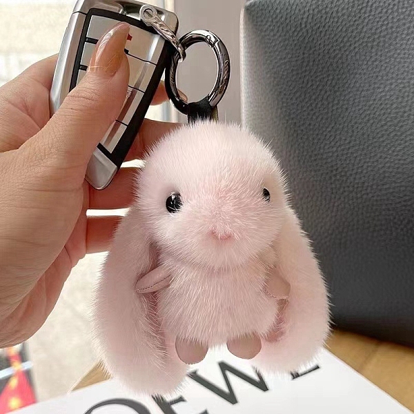 PandaHall Cute Plush Rabbit Pendant Keychain, with Metal Finding, Pink, 100mm Fibre Rabbit Pink
PandaHall Cute Plush Rabbit Pendant Keychain, with Metal Finding, Pink, 100mm Fibre Rabbit Pink