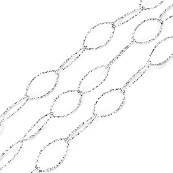 PandaHall 304 Stainless Steel Textured Horse Eye Link Chains, Soldered, with Spool, Stainless Steel Color, 20x10x1mm, about 16.40 Feet...
PandaHall 304 Stainless Steel Textured Horse Eye Link Chains, Soldered, with Spool, Stainless Steel Color, 20x10x1mm, about 16.40 Feet...