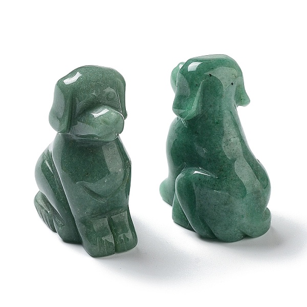 PandaHall Natural Green Aventurine Carved Healing Dog Figurines, Reiki Energy Stone Display Decorations, 23~25x38.5~41x51.5~53.5mm Green...
PandaHall Natural Green Aventurine Carved Healing Dog Figurines, Reiki Energy Stone Display Decorations, 23~25x38.5~41x51.5~53.5mm Green...