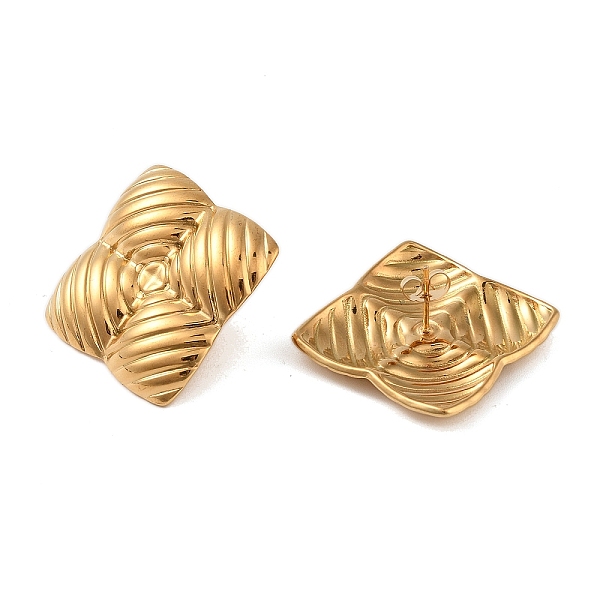 PandaHall 304 Stainless Steel Earrings, Square, Golden, 36.5x36.5mm 304 Stainless Steel
PandaHall 304 Stainless Steel Earrings, Square, Golden, 36.5x36.5mm 304 Stainless Steel