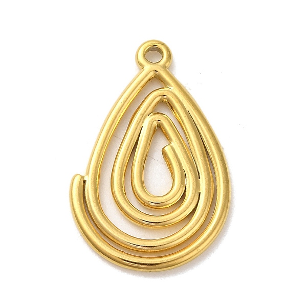 PandaHall Ion Plating(IP) 304 Stainless Steel Pendants, Teardrop Charm, Real 18K Gold Plated, 28.5x18.5x1.5mm, Hole: 1.6mm 304 Stainless...
PandaHall Ion Plating(IP) 304 Stainless Steel Pendants, Teardrop Charm, Real 18K Gold Plated, 28.5x18.5x1.5mm, Hole: 1.6mm 304 Stainless...