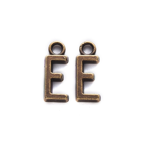 PandaHall Tibetan Style Alloy Pendants, Cadmium Free & Nickel Free & Lead Free, Letter.E, E: 15.5x6x2mm, Hole: 2mm, about 1538pcs/1000g...
PandaHall Tibetan Style Alloy Pendants, Cadmium Free & Nickel Free & Lead Free, Letter.E, E: 15.5x6x2mm, Hole: 2mm, about 1538pcs/1000g...