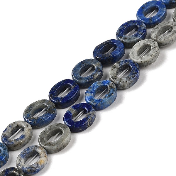 PandaHall Natural Lapis Lazuli Beads Strands, Hollow Flat Oval, Number Zero Beads, 12x10x3.5~4mm, Hole: 1.2mm, about 20pcs/strand, 9.61''...
PandaHall Natural Lapis Lazuli Beads Strands, Hollow Flat Oval, Number Zero Beads, 12x10x3.5~4mm, Hole: 1.2mm, about 20pcs/strand, 9.61''...
