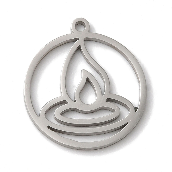 PandaHall 304 Stainless Steel Pendants, Laser Cut, Fire Element Symbol Charm, Stainless Steel Color, 17x15x1mm, Hole: 1mm 304 Stainless...
PandaHall 304 Stainless Steel Pendants, Laser Cut, Fire Element Symbol Charm, Stainless Steel Color, 17x15x1mm, Hole: 1mm 304 Stainless...