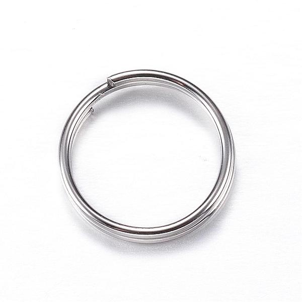PandaHall 304 Stainless Steel Split Rings, Double Loops Jump Rings, Stainless Steel Color, 14x2mm, about 12mm inner diameter 304 Stainless...
PandaHall 304 Stainless Steel Split Rings, Double Loops Jump Rings, Stainless Steel Color, 14x2mm, about 12mm inner diameter 304 Stainless...