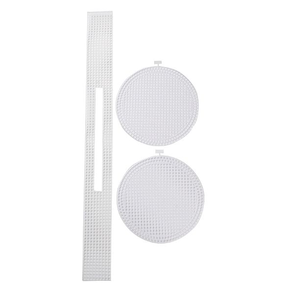 PandaHall Round Plastic Mesh Canvas Sheets, Bag Bottom Shaper Pads, Purse Making Template, for Yarn Crochet, Embroidery Craft, White...
PandaHall Round Plastic Mesh Canvas Sheets, Bag Bottom Shaper Pads, Purse Making Template, for Yarn Crochet, Embroidery Craft, White...