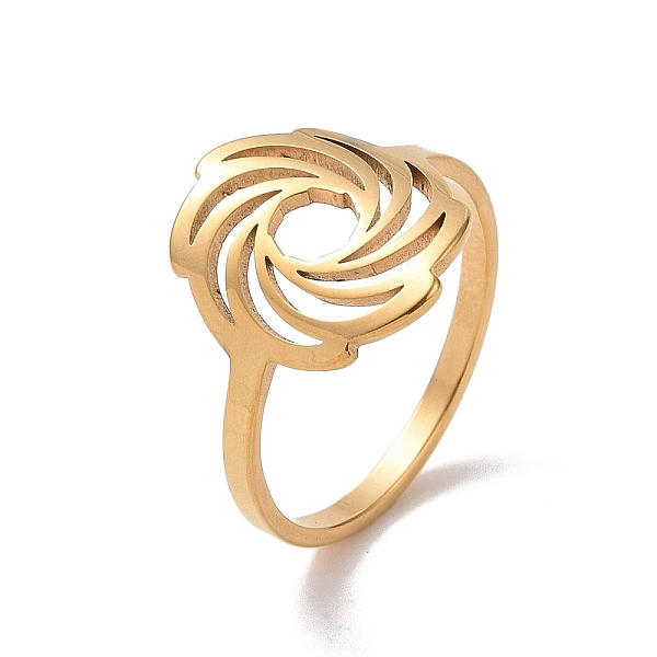 PandaHall Ion Plating(IP) 201 Stainless Steel Vortex Finger Ring, Hollow Wide Ring for Women, Golden, US Size 6 1/2(16.9mm) 201 Stainless...
PandaHall Ion Plating(IP) 201 Stainless Steel Vortex Finger Ring, Hollow Wide Ring for Women, Golden, US Size 6 1/2(16.9mm) 201 Stainless...