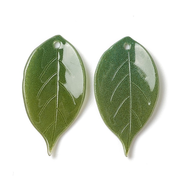 PandaHall Opaque Resin Pendants, Leaf, Olive Drab, 26x13.8x2mm, Hole: 1.2mm Resin Leaf
PandaHall Opaque Resin Pendants, Leaf, Olive Drab, 26x13.8x2mm, Hole: 1.2mm Resin Leaf