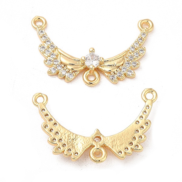 PandaHall Brass Micro Pave Cubic Zirconia Chandelier Component Links, Wing, Real 18K Gold Plated, 15x24x3mm, Hole: 1mm Brass+Cubic Zirconia..., Clear
PandaHall Brass Micro Pave Cubic Zirconia Chandelier Component Links, Wing, Real 18K Gold Plated, 15x24x3mm, Hole: 1mm Brass+Cubic Zirconia..., Clear