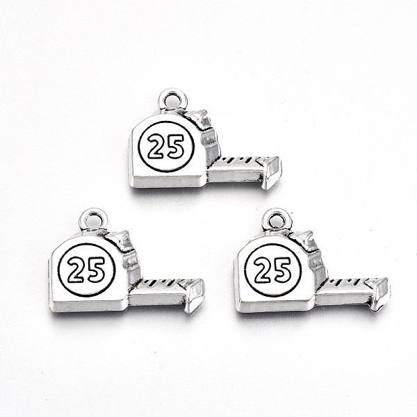 PandaHall Tibetan Style Alloy Pendants, Lead Free & Cadmium Free, Tape, Antique Silver, 16.5x23x3.5mm, Hole: 2mm, about 310pcs/500g Alloy...
PandaHall Tibetan Style Alloy Pendants, Lead Free & Cadmium Free, Tape, Antique Silver, 16.5x23x3.5mm, Hole: 2mm, about 310pcs/500g Alloy...