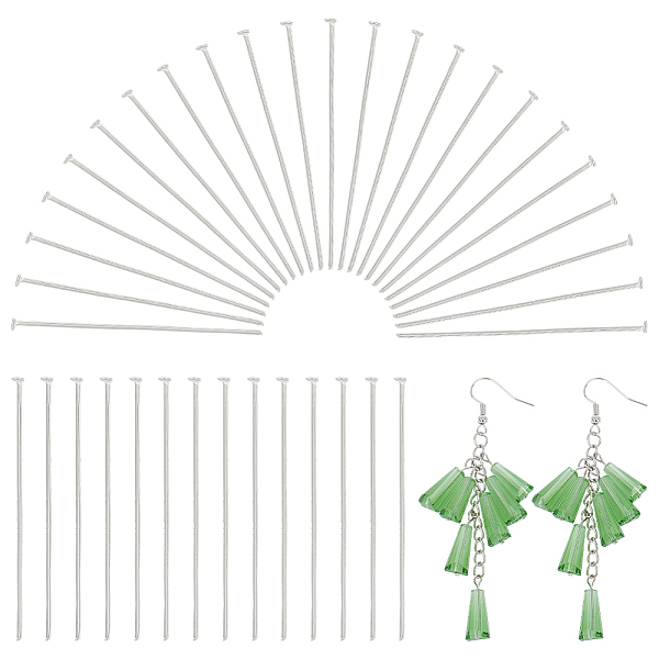 PandaHall UNICRAFTALE About 1000Pcs Stainless Steel Flat Head Pins 30mm Straight Head Pin Metal Eye Pins Findings End Headpins Findings for...
PandaHall UNICRAFTALE About 1000Pcs Stainless Steel Flat Head Pins 30mm Straight Head Pin Metal Eye Pins Findings End Headpins Findings for...