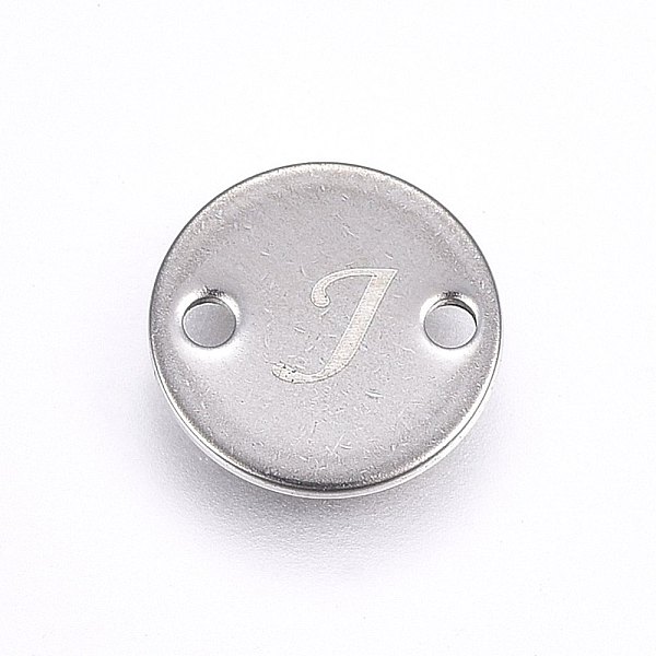 PandaHall 201 Stainless Steel Links connectors, Flat Round, Letter.J, Stainless Steel Color, 10x1mm, Hole: 1.5mm 201 Stainless Steel Letter...
PandaHall 201 Stainless Steel Links connectors, Flat Round, Letter.J, Stainless Steel Color, 10x1mm, Hole: 1.5mm 201 Stainless Steel Letter...