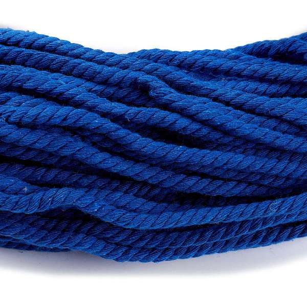 PandaHall Cotton Thread Cords, 3-Ply, For Jewelry Making, Blue, 5~5.8mm, 109.4 yard(100m)/bundle Cotton Blue
PandaHall Cotton Thread Cords, 3-Ply, For Jewelry Making, Blue, 5~5.8mm, 109.4 yard(100m)/bundle Cotton Blue