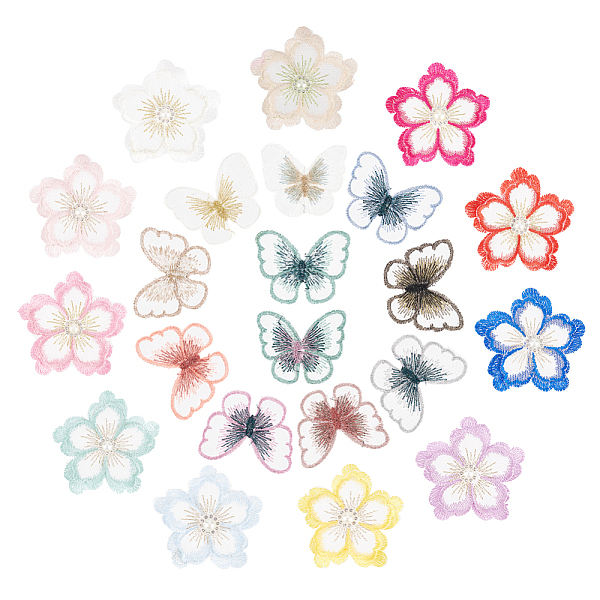 PandaHall HOBBIESAY 22Pcs 22 Style Layer Polyester Embroidery Lace Sewing Ornaments, Iron on Patches, DIY Garment Accessories, Flower &..., Multicolor
PandaHall HOBBIESAY 22Pcs 22 Style Layer Polyester Embroidery Lace Sewing Ornaments, Iron on Patches, DIY Garment Accessories, Flower &..., Multicolor
