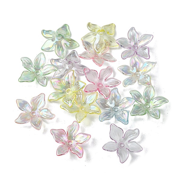 PandaHall Transparent Acrylic Bead Caps, Mixed Color, 21.5x21.5x6.5mm, Hole: 2mm, 1351pcs/500g Acrylic Multicolor
PandaHall Transparent Acrylic Bead Caps, Mixed Color, 21.5x21.5x6.5mm, Hole: 2mm, 1351pcs/500g Acrylic Multicolor