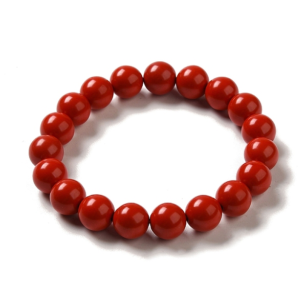 PandaHall 10mm Round Cinnabar Mala Beaded Stretch Bracelets, Buddhist Jewelry, Red, Inner Diameter: 2 inch(5.1cm) Cinnabar Round Red
PandaHall 10mm Round Cinnabar Mala Beaded Stretch Bracelets, Buddhist Jewelry, Red, Inner Diameter: 2 inch(5.1cm) Cinnabar Round Red