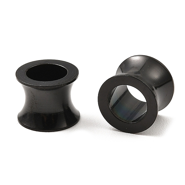 PandaHall 202 Stainless Steel European Beads, Large Hole Beads, Electrophoresis Black, 10x8mm, Hole: 6.5mm 202 Stainless Steel Others
PandaHall 202 Stainless Steel European Beads, Large Hole Beads, Electrophoresis Black, 10x8mm, Hole: 6.5mm 202 Stainless Steel Others