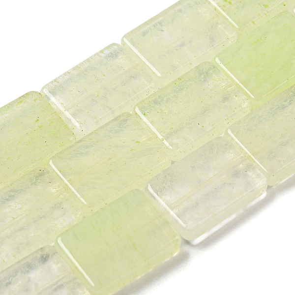 PandaHall Yellow Watermelon Stone Glass Beads Strands, Rectangle, 18x13x3mm, Hole: 1mm, about 20pcs/strand, 15.75''(40cm) Other Watermelon...
PandaHall Yellow Watermelon Stone Glass Beads Strands, Rectangle, 18x13x3mm, Hole: 1mm, about 20pcs/strand, 15.75''(40cm) Other Watermelon...