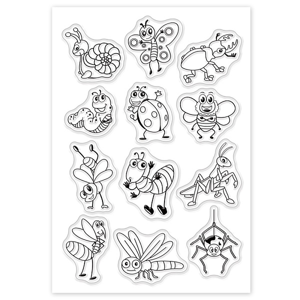 PandaHall PVC Plastic Stamps, for DIY Scrapbooking, Photo Album Decorative, Cards Making, Stamp Sheets, Insect Pattern, 16x11x0.3cm Plastic...
PandaHall PVC Plastic Stamps, for DIY Scrapbooking, Photo Album Decorative, Cards Making, Stamp Sheets, Insect Pattern, 16x11x0.3cm Plastic...