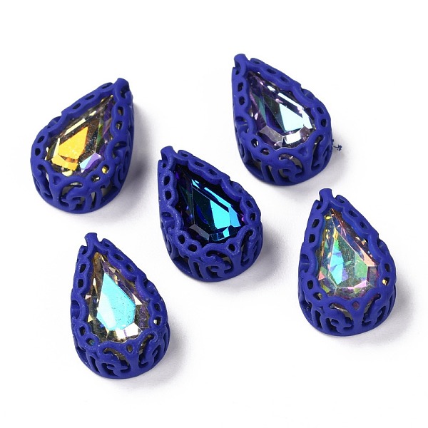 PandaHall Sew on Rhinestone, Mocha Fluorescent Style, Glass Rhinestone, with Brass Findings, Garments Accessories, Teardrop, Mixed Color..., Blue
PandaHall Sew on Rhinestone, Mocha Fluorescent Style, Glass Rhinestone, with Brass Findings, Garments Accessories, Teardrop, Mixed Color..., Blue