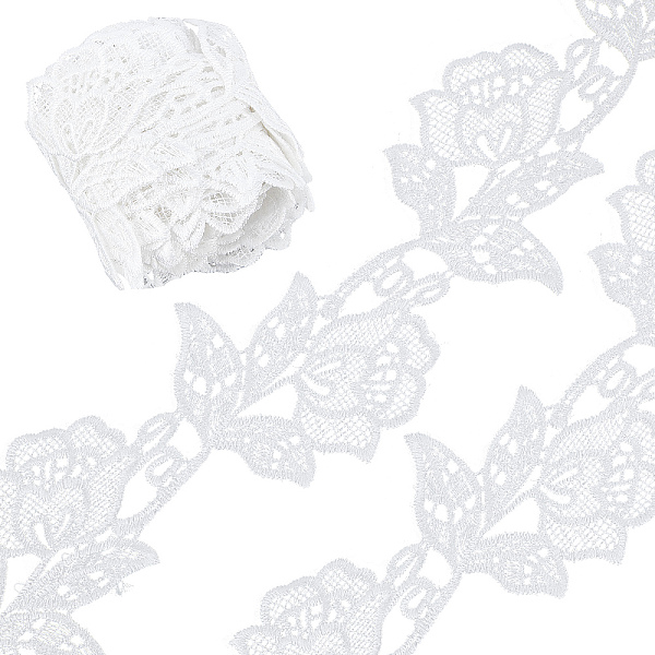 PandaHall GORGECRAFT 5 Yards Lace Applique Trim 3.2 Inch White Flower Embroidery Lace Edge Trimmings Floral Embroidered Applique Ribbon for...
PandaHall GORGECRAFT 5 Yards Lace Applique Trim 3.2 Inch White Flower Embroidery Lace Edge Trimmings Floral Embroidered Applique Ribbon for...