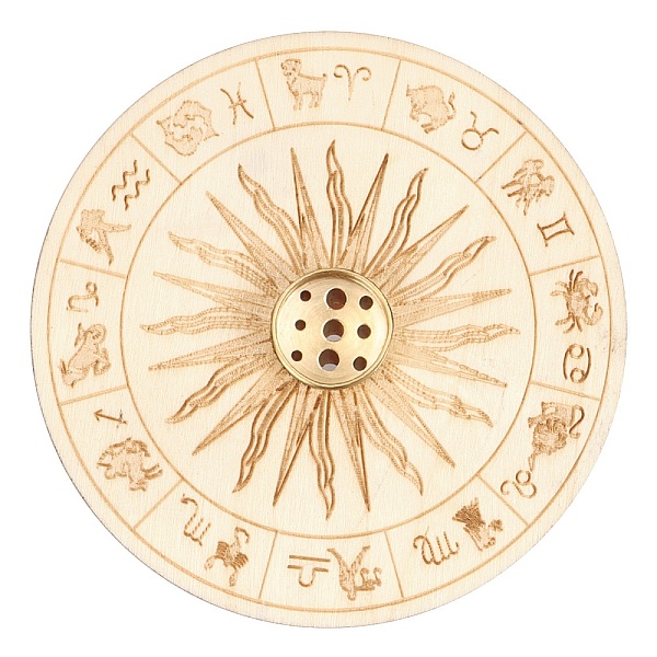 PandaHall Wood Incense Burners, Flat Round with Sun Shape Incense Holders, Home Office Teahouse Zen Buddhist Supplies, PapayaWhip, 100x9mm..., Orange
PandaHall Wood Incense Burners, Flat Round with Sun Shape Incense Holders, Home Office Teahouse Zen Buddhist Supplies, PapayaWhip, 100x9mm..., Orange