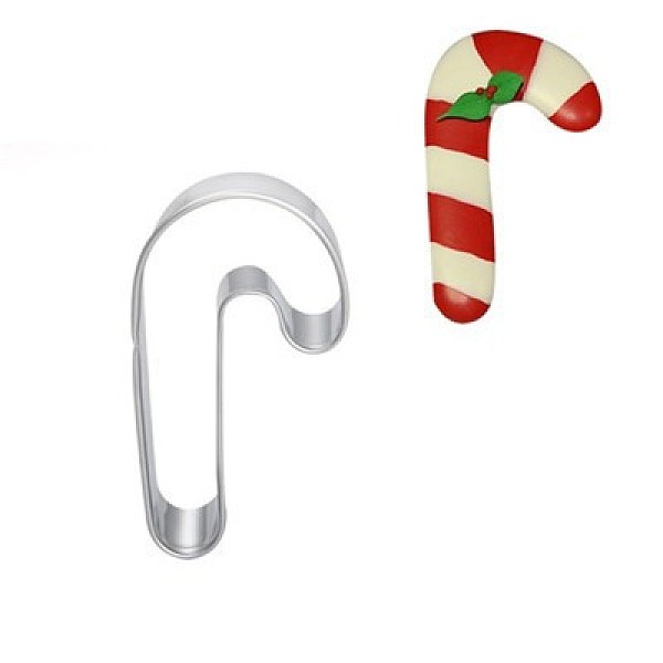 PandaHall 304 Stainless Steel Christmas Cookie Cutters, Cookies Moulds, DIY Biscuit Baking Tool, Candy Cane, Stainless Steel Color, 60x36mm...
PandaHall 304 Stainless Steel Christmas Cookie Cutters, Cookies Moulds, DIY Biscuit Baking Tool, Candy Cane, Stainless Steel Color, 60x36mm...