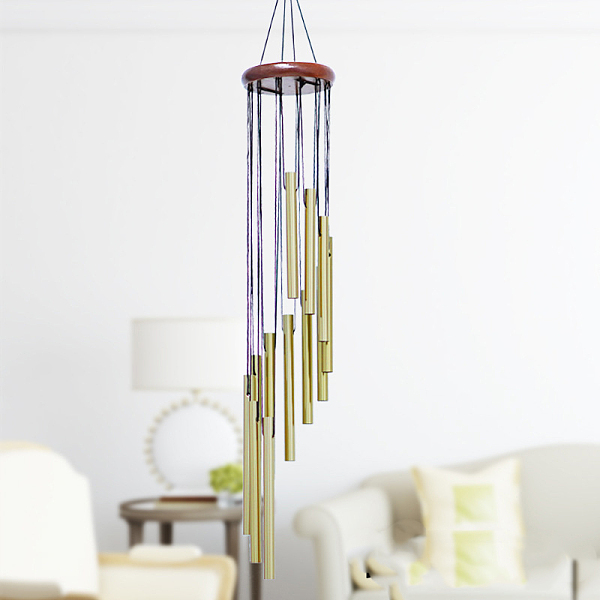 PandaHall Aluminum Tube Wind Chimes, Pendant Decorations, Light Khaki, 580x85mm Aluminum Others
PandaHall Aluminum Tube Wind Chimes, Pendant Decorations, Light Khaki, 580x85mm Aluminum Others