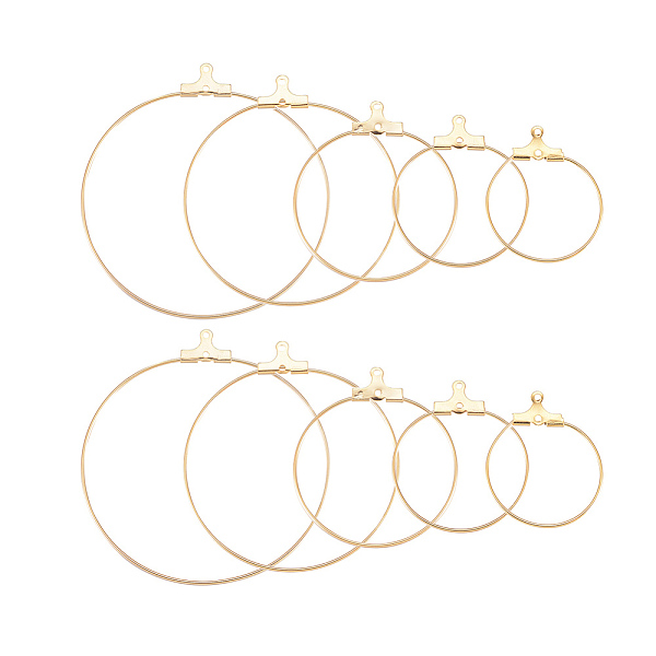 PandaHall 304 Stainless Steel Pendants, Hoop Earring Findings, Ring, Golden..., Gold
PandaHall 304 Stainless Steel Pendants, Hoop Earring Findings, Ring, Golden..., Gold