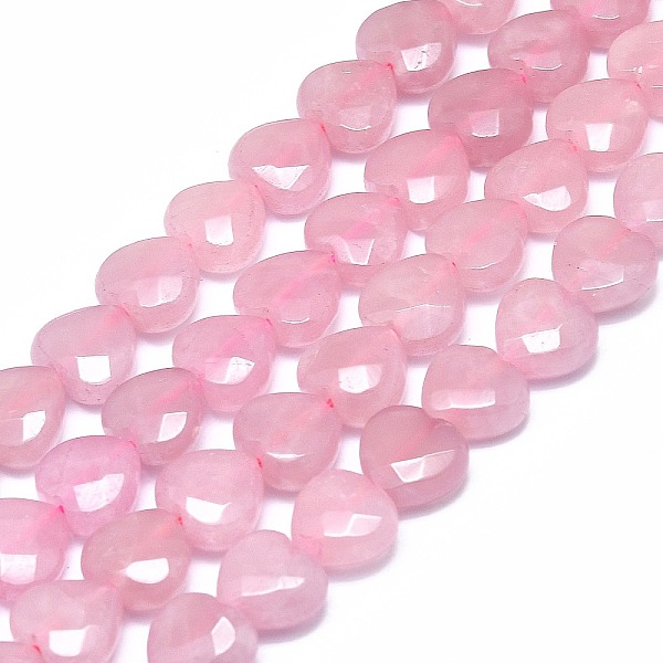 PandaHall Natural Rose Quartz Beads Strands, Faceted, Heart, 11~12x11~12x5.5~6.5mm, Hole: 1.2mm, about 35pcs/strand, 15.55 inch(39.5cm) Rose...
PandaHall Natural Rose Quartz Beads Strands, Faceted, Heart, 11~12x11~12x5.5~6.5mm, Hole: 1.2mm, about 35pcs/strand, 15.55 inch(39.5cm) Rose...