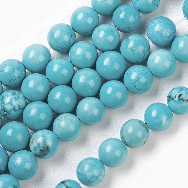 PandaHall Natural Magnesite Beads Strands, Round, Dyed & Heated, Turquoise, 6mm, Hole: 1mm, about 62pcs/strand, 15.7 inch(39.8cm) Magnesite..., Green
PandaHall Natural Magnesite Beads Strands, Round, Dyed & Heated, Turquoise, 6mm, Hole: 1mm, about 62pcs/strand, 15.7 inch(39.8cm) Magnesite..., Green