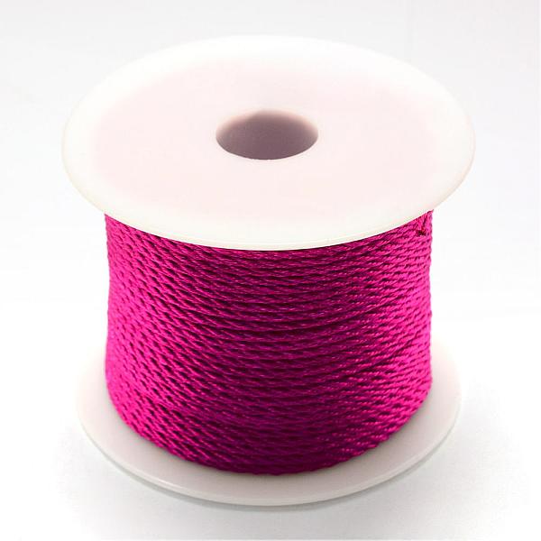 PandaHall Nylon Thread, Medium Violet Red, 1.0mm, about 49.21 yards(45m)/roll Nylon Red
PandaHall Nylon Thread, Medium Violet Red, 1.0mm, about 49.21 yards(45m)/roll Nylon Red
