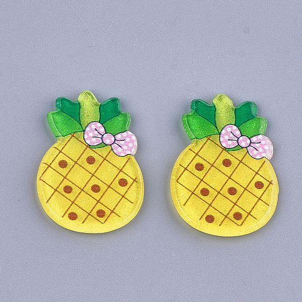 PandaHall Plastic Cabochons, with Glitter Powder, Pineapple, Yellow, 26x18x2mm Plastic Fruit Yellow
PandaHall Plastic Cabochons, with Glitter Powder, Pineapple, Yellow, 26x18x2mm Plastic Fruit Yellow