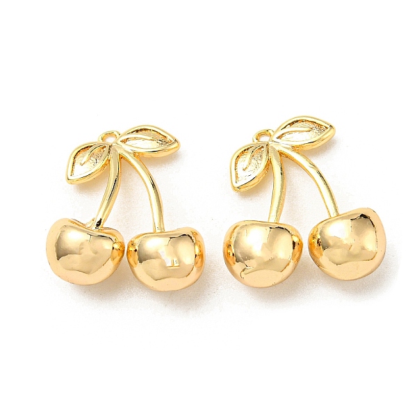 PandaHall Brass Charms, Cherry, Real 18K Gold Plated, 13x12x5mm, Hole: 0.7mm Brass+Cubic Zirconia Cherry
PandaHall Brass Charms, Cherry, Real 18K Gold Plated, 13x12x5mm, Hole: 0.7mm Brass+Cubic Zirconia Cherry