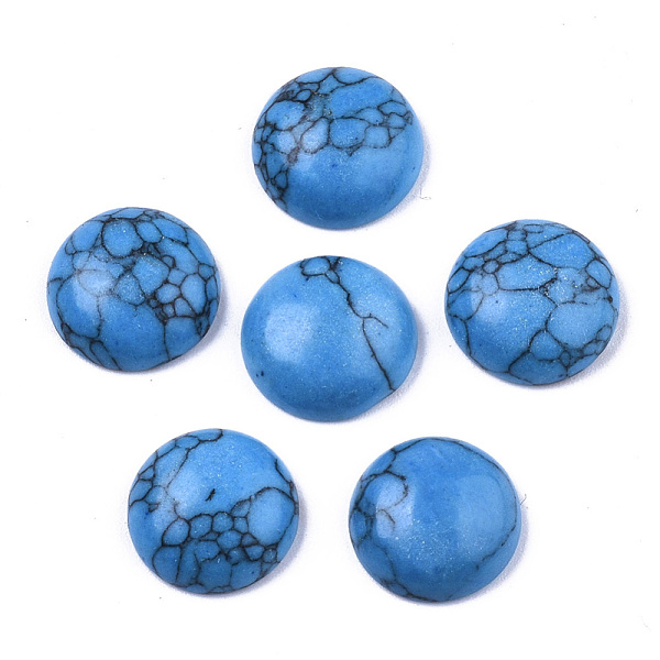 PandaHall Synthetic Howlite Cabochons, Dyed, Half Round/Dome, 12x4mm Howlite Half Round
PandaHall Synthetic Howlite Cabochons, Dyed, Half Round/Dome, 12x4mm Howlite Half Round
