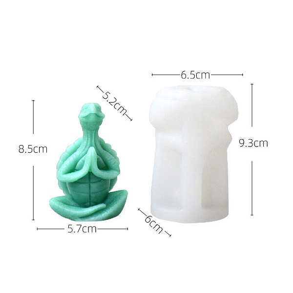 PandaHall DIY Silicone Candle Molds, For Candle Making, Sea Turtl, White, 6x6.5x9.3cm Silicone Tortoise White
PandaHall DIY Silicone Candle Molds, For Candle Making, Sea Turtl, White, 6x6.5x9.3cm Silicone Tortoise White